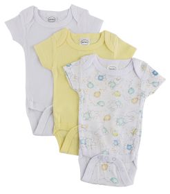 Preemie Girls Printed Short Sleeve Variety Pack