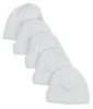 White Baby Cap (Pack of 5)