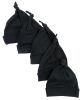 Black Knotted Baby Cap (Pack of 5)