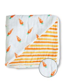 ORGANIC SNUG BLANKET - CARROTS