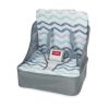 Nuby Easy Go Booster Seat with Adjustable Safety Straps and Harness, Gray , Unisex