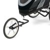 CYBEX ZENO Multisport Running Trailer Frame with Seat Pack in All Black