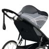 CYBEX AVI Jogging Sports Running Stroller with Seat Pack in All Black