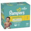 Pampers Swaddlers Diapers Size 2, 144 Count