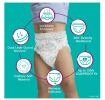 Pampers Diapers Pull On Cruisers 360° Fit Disposable Baby Diapers with Stretchy Waistband Enormous Pack (Packaging May Vary), Size 3, 136 Count