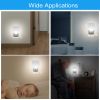 LED Night Light Dusk To Dawn Sensor Lamps Plug-in Light for Hallway Kitchen Bathroom