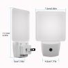 LED Night Light Dusk To Dawn Sensor Lamps Plug-in Light for Hallway Kitchen Bathroom