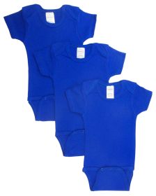 Blue Bodysuit Onezies (Pack of 3) (Color: Blue, size: medium)