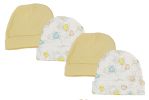 Baby Boy, Baby Girl, Unisex Infant Caps (Pack of 4)