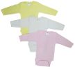 Boys Pastel Long Sleeve Onezie