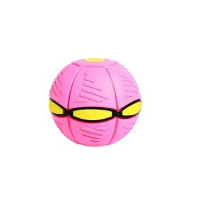 UFO Magic Ball Boys and Girls Outdoor Sports Kids Gift (Color: pink)