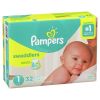 Pampers Swaddlers Newborn Diapers Size 1, 32 Count