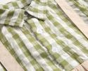 Baby Boy 1pcs Plaid Pattern False 1 Pieces Design Lapel Bodysuit Onesies