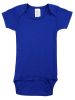 Royal Blue Interlock Short Sleeve Bodysuit Onezies